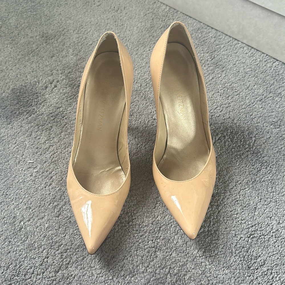 Stuart Weitzman Nude Heels size 7